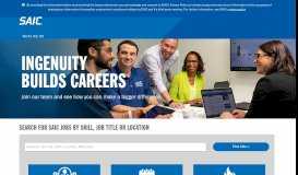 
							         SAIC Careers - Careers								  
							    