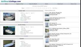 
							         Sailboat Listings Preowned sailboats for sale page 2								  
							    