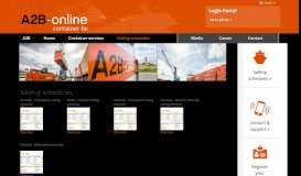 
							         Sailing schedules | A2B-online								  
							    