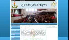 
							         SAINIK SCHOOL REWA								  
							    