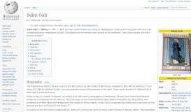 
							         Saint Gall - Wikipedia								  
							    