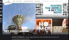 
							         Saint-Gobain | SAINT-GOBAIN, a key ingredient in the wellbeing of ...								  
							    