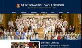 
							         Saint Ignatius Loyola School								  
							    