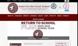 
							         Saint Leo the Great School - Lincroft, New Jersey								  
							    