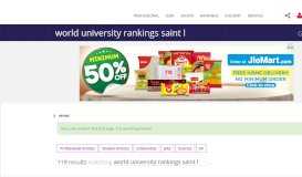 
							         Saint Louis University World University Rankings | THE								  
							    