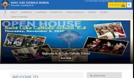 
							         Saint Luke Catholic School | Indianapolis, Indiana								  
							    