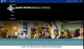 
							         Saint Peter Middle 5-8 - Saint Peter Public Schools								  
							    