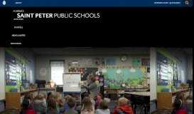 
							         Saint Peter Public Schools: Home								  
							    
