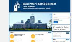 
							         Saint Peter's School - PlusPortals - Rediker Software, Inc.								  
							    