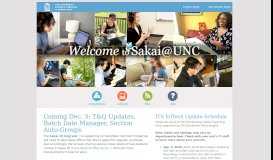 
							         Sakai @ UNC :: Welcome								  
							    