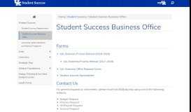 
							         SAL Business Office | Student and Academic Life								  
							    