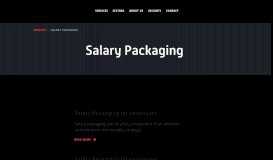 
							         Salary Packaging | Prosperity Advisers								  
							    