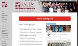 
							         Salem City Schools in Salem Virginia								  
							    