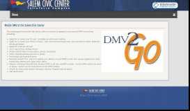 
							         Salem Civic Center > Info > DMV 2Go								  
							    