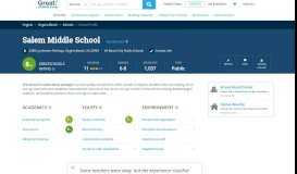 
							         Salem Middle School - Virginia Beach, Virginia - VA | GreatSchools								  
							    