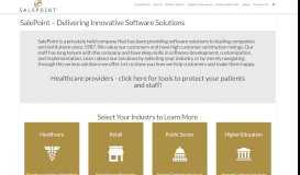 
							         SalePoint | Innovative Software Solutions for your Enterprise								  
							    