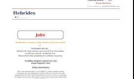 
							         Sales Assistants - Hebrides News								  
							    