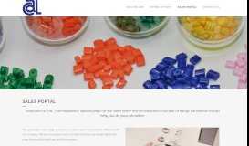 
							         Sales Portal - Cal Thermoplastics								  
							    