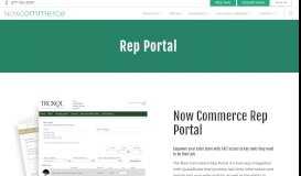 
							         Sales Portal - QuickBooks Integration - Now Commerce								  
							    