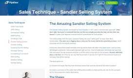 
							         Sales Techniques - Sandler Selling System - Pipeliner CRM								  
							    