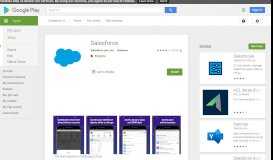
							         Salesforce - Apps on Google Play								  
							    