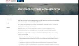 
							         Salesforce Customer Account Portal | AC								  
							    