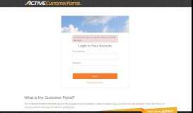 
							         SalesForce Customer Portal								  
							    