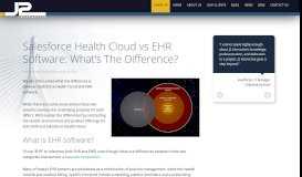 
							         Salesforce Health Cloud vs EHR Software: What's The Difference ...								  
							    