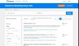 
							         Salesforce Marketing Cloud Jobs for June 2019 | Freelancer								  
							    