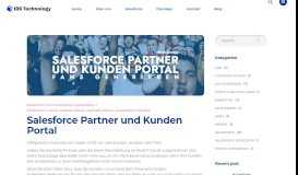 
							         Salesforce Partner und Kunden Portal - Community Cloud								  
							    