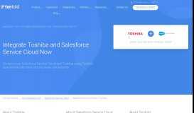
							         Salesforce Service Cloud Toshiba CRM Phone Integration | Tenfold								  
							    