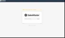 
							         SalesMaster: Sign in								  
							    