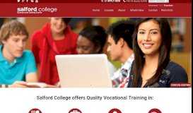 
							         Salford College: Vocational Education Adelaide, Sydney								  
							    