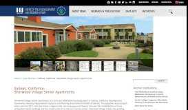 
							         Salinas, California: Sherwood Village Senior Apartments | HUD USER								  
							    