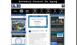 
							         Salisbury Council on Aging News and Information Portal								  
							    