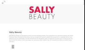 
							         Sally Beauty | Customer Success | ServiceNow								  
							    