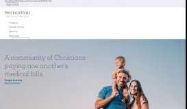 
							         Samaritan Ministries: Christian Health Care Sharing								  
							    