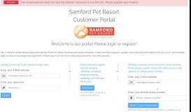 
							         Samford Pet Resort customer portal - Pet Tech Pro								  
							    