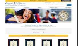 
							         Samford University - Diploma Frames - Church Hill Classics								  
							    
