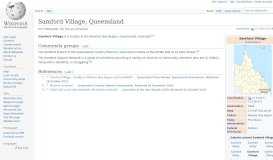 
							         Samford Village, Queensland - Wikipedia								  
							    