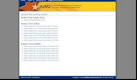 
							         Sample Test Scoring Guides - AzMERIT Portal								  
							    