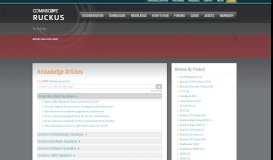 
							         SAMS setup with vSCG | Knowledge Base | Ruckus Wireless Support								  
							    