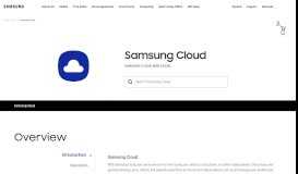 
							         Samsung Cloud								  
							    