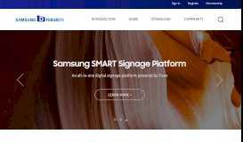 
							         Samsung D Forum B2B Developers - Smart TV								  
							    