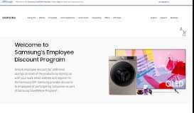 
							         Samsung EPP: Employee Discount Program | Save@Work ...								  
							    