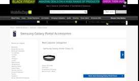 
							         Samsung Galaxy Portal Accessories - Mobile Zap								  
							    