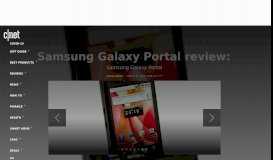 
							         Samsung Galaxy Portal - CNET.com								  
							    