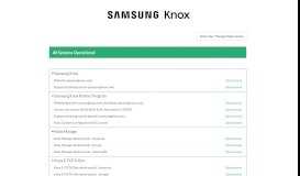 
							         Samsung Knox								  
							    