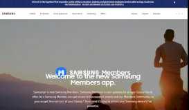 
							         Samsung Members – Samsung Galaxy Support App ...								  
							    