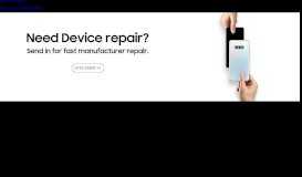 
							         Samsung Smart Service - Device Repair								  
							    